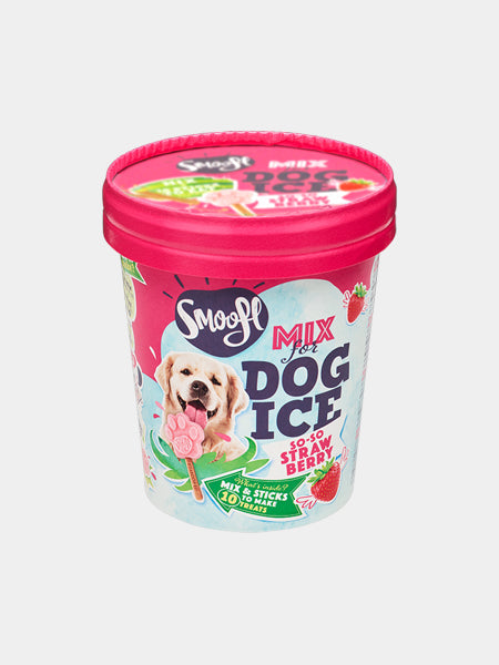 Mélange pour glaces pour chien - Fraise 🍦🍓 - Smoofl