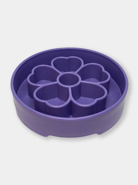Gamelle d'enrichissement pour chien - Flower Violet - SodaPup