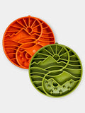 Gamelle d'enrichissement pour chien - e-tray yin yang