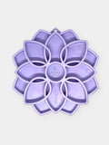 Tapis de léchage pour chien - mandala softie violet clair