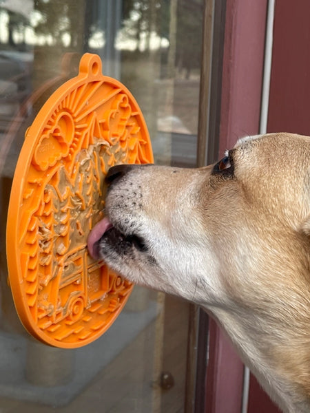 Tapis de léchage pour chien et chat