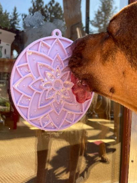Tapis de léchage pour chien