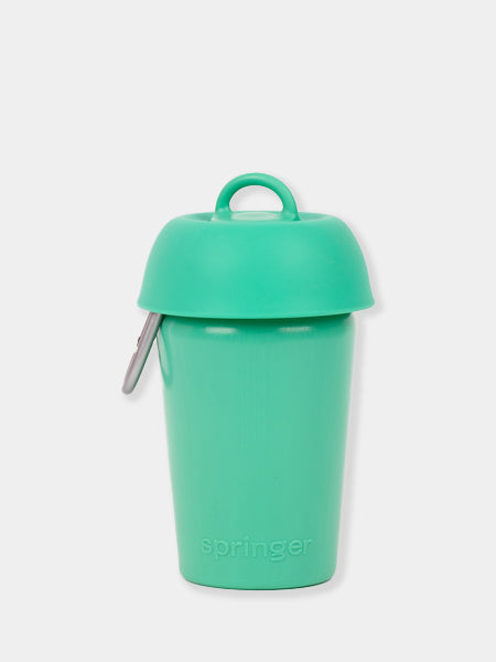 Gourde Springer Flip Dog avec distributeur d’eau - Vert - Springer