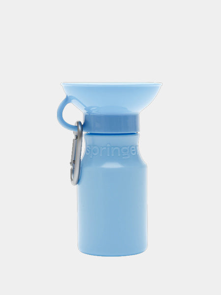 Gourde pour chien avec distributeur d’eau - Medium (44 cl) Bleu - Springer