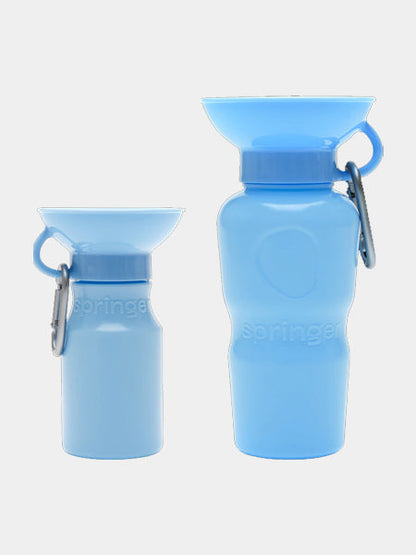 Gourde pour chien avec distributeur d’eau - Large (65 cl) Bleu - Springer