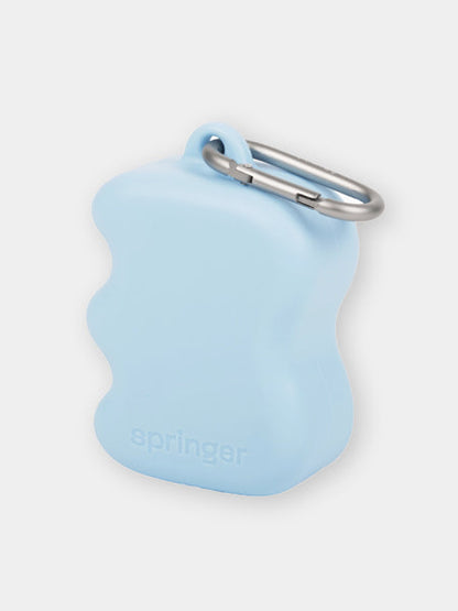 Pochette à friandises pour chien en silicone - Bleu ciel - Springer