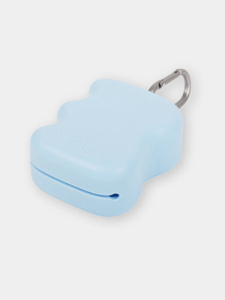Pochette à friandises pour chien en silicone - Bleu ciel - Springer