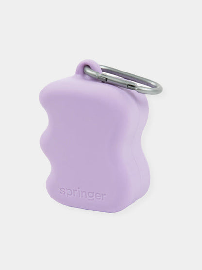Pochette à friandises pour chien en silicone - Violet - Springer