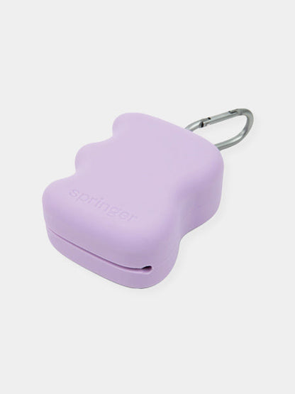 Pochette à friandises pour chien en silicone - Violet - Springer