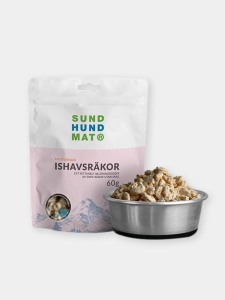 Friandises Lyophilisées - Freeze-dried Raw pour chien - Crevette 🦐
