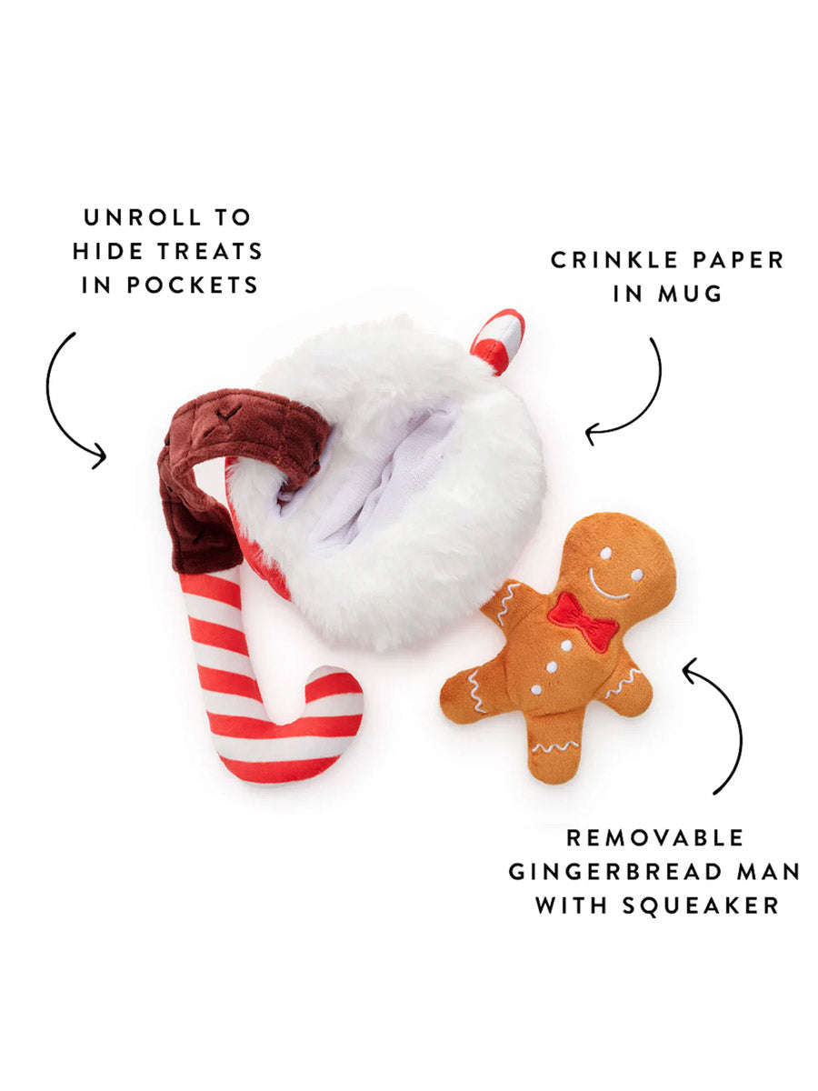Peluche de Noël pour chien
