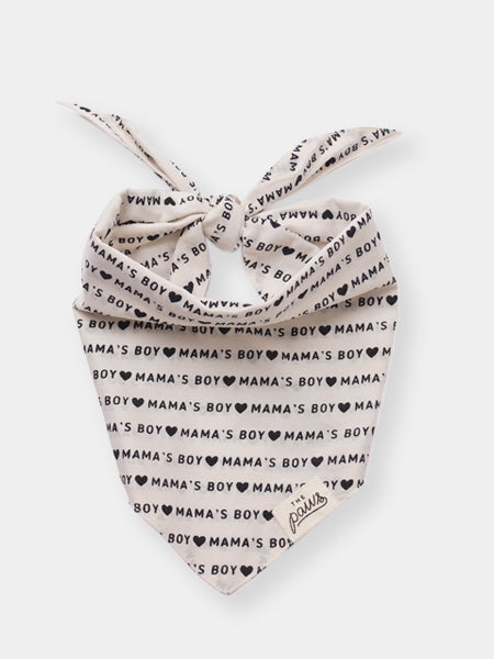 Bandana pour chien - Mama's Boy - The Paws