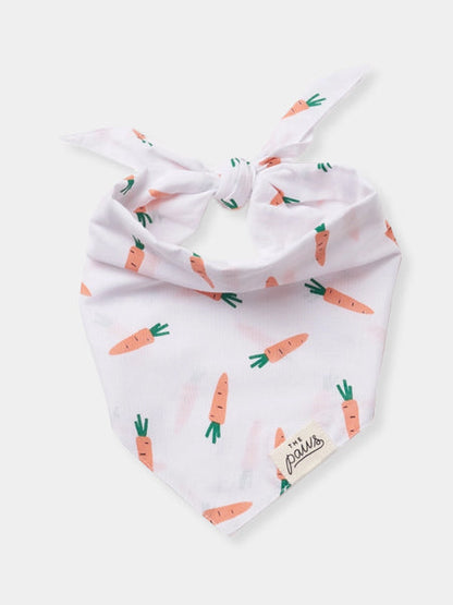 Bandana pour chien - Motif Carotte 🥕 - The Paws