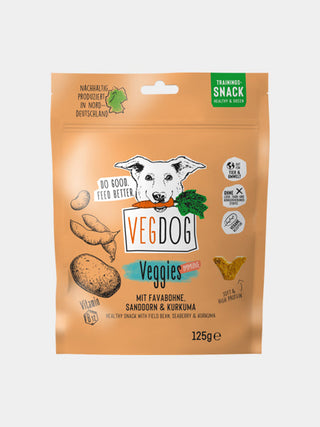 Friandises vegan pour chien - Récompenses végétales 125 g