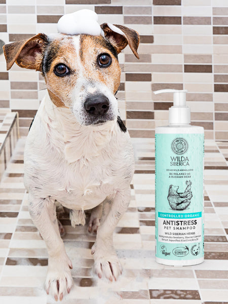 Shampoing bio pour chien et chat - Antistress - Wilda Siberica