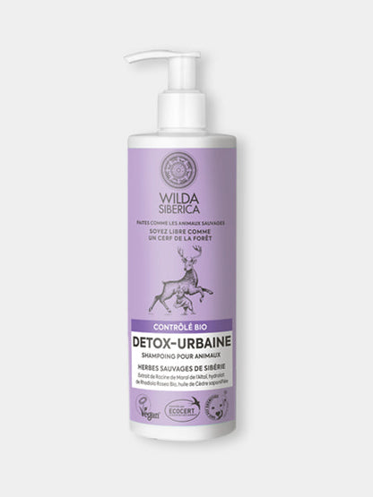 Shampoing bio pour chien et chat - Detox - Wilda Siberica