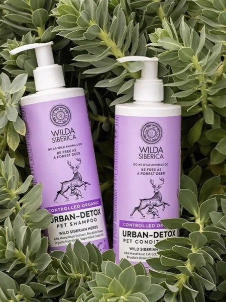 Shampoing bio pour chien et chat - Detox - Wilda Siberica