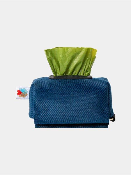 Distributeur de sacs à crottes pour chien - Bleu Marine - Wildebeest