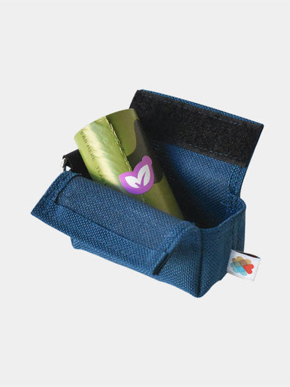 Distributeur de sacs à crottes pour chien - Bleu Marine - Wildebeest