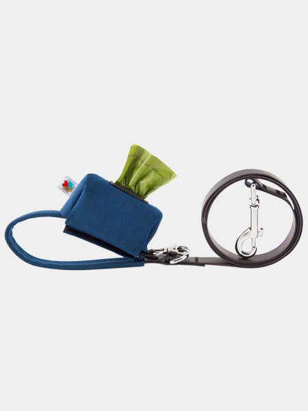 Distributeur de sacs à crottes pour chien - Bleu Marine - Wildebeest