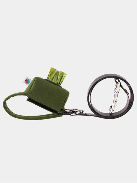 Distributeur de sacs à crottes pour chien - Vert - Wildebeest