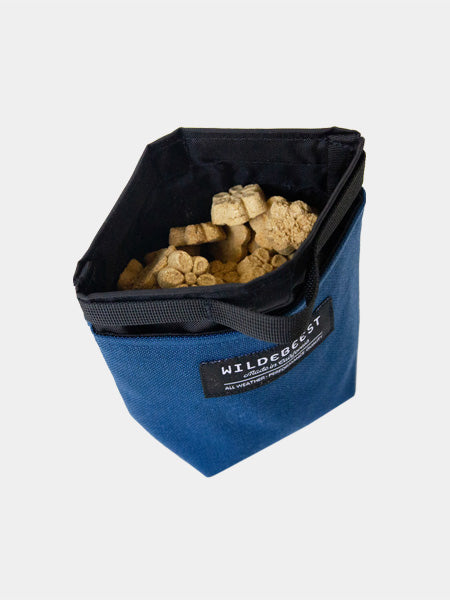 Pochette à friandises pour chien - Wildebeest - Bleu marine