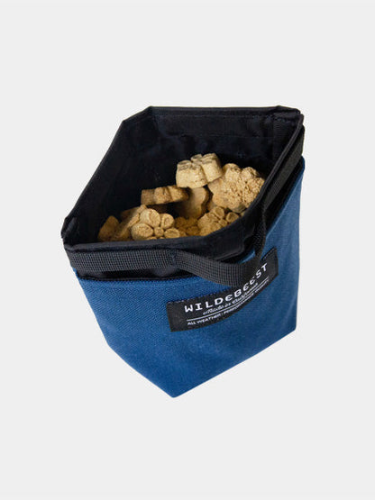 Pochette à friandises pour chien - Wildebeest - Bleu marine