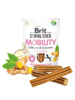 Sticks à mâcher pour chien - Collagène et curcuma - Texture ferme, pensée pour la mastication, Frotte les dents et masse les gencives