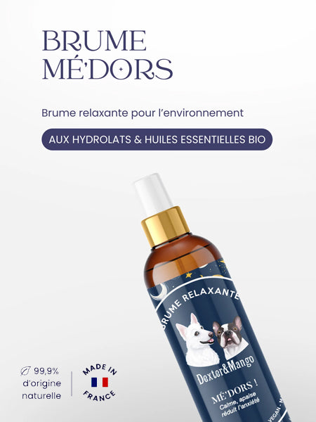 Brume relaxante Mé’dors pour chien - Anti-stress naturel et apaisant