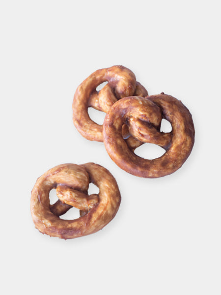 Bretzel de collagène à mâcher