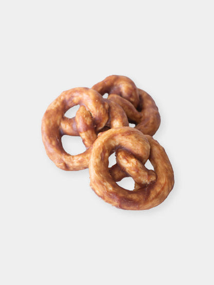 Bretzel de collagène à mâcher