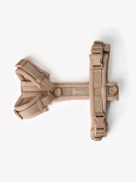 Harnais pour chien ultra léger Comfort - Beige - Furlou