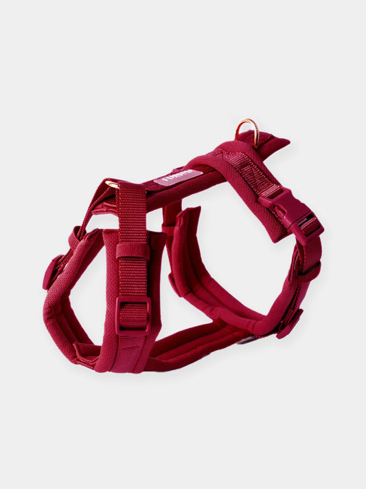 Harnais pour chien ultra léger Comfort - Bordeaux - Furlou