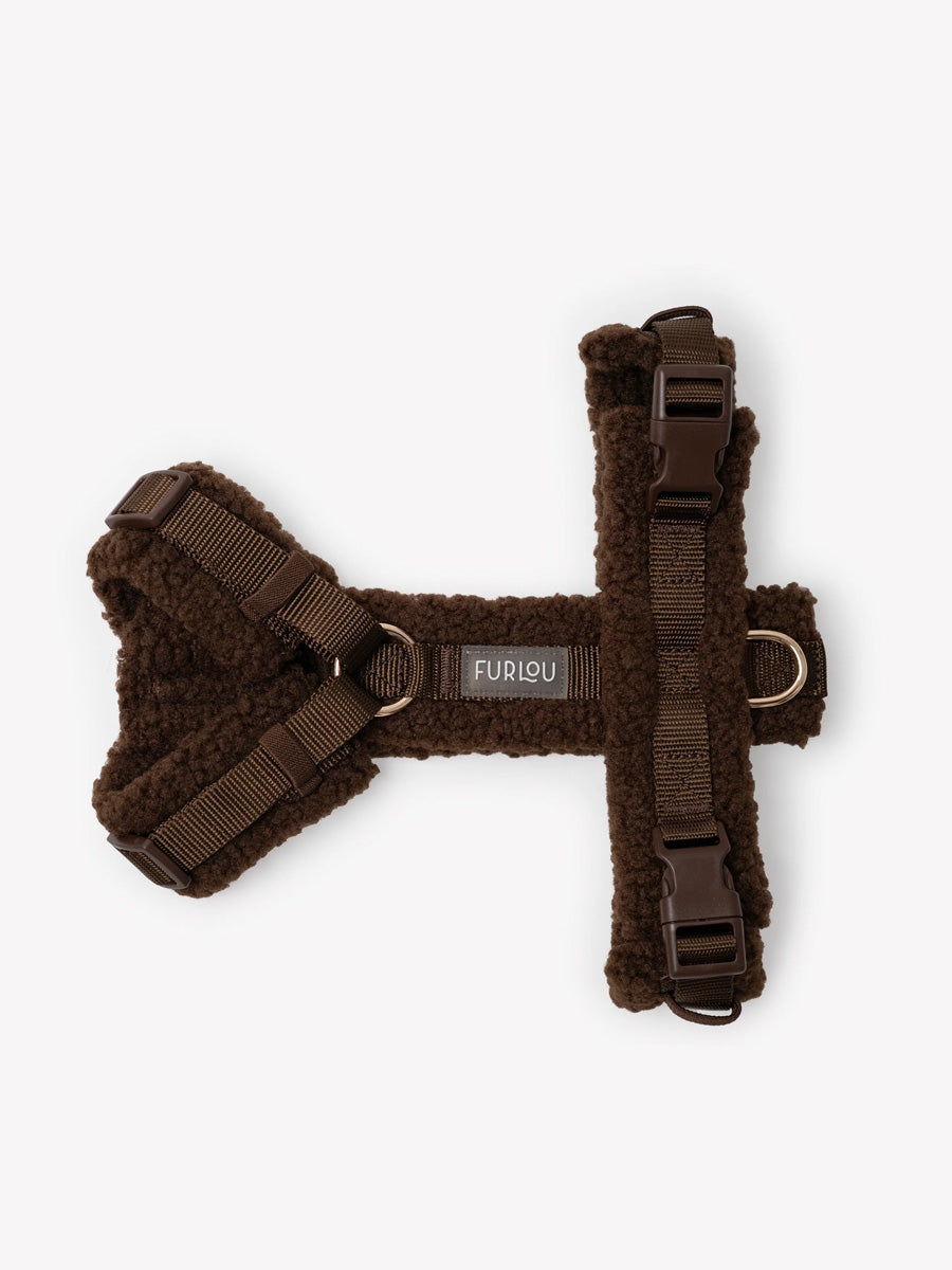 Harnais en H pour chien - Sherpa Marron - Furlou