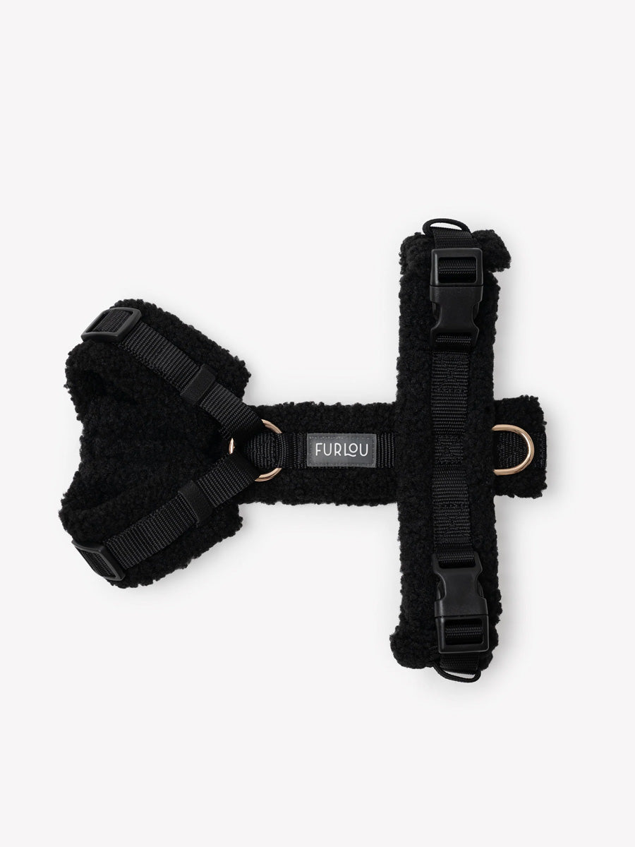 Harnais en H pour chien - Sherpa Noir - Furlou