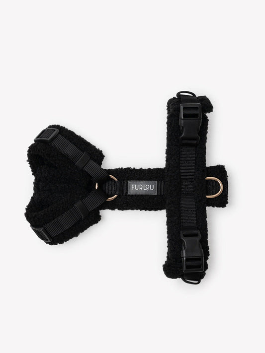 Harnais en H pour chien - Sherpa Noir - Furlou