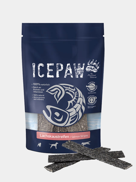 Sticks de saumon séché à mâcher - Icepaw