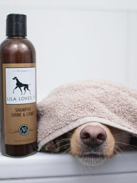 Shampoing pour chien à peau sensible