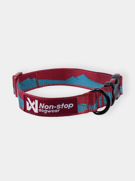 Collier pour chien - Trail quest collar - Teal & Wine