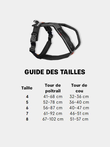 Harnais pour chien - Line Harness 5.0 - Noir - Non-Stop Dogwear