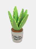 Peluche pour chien - pot aloe vera - Couine légèrement, papier sonore intégré, Garnissage PlanetFill 100 % recyclé, Lavable en machine à 30°