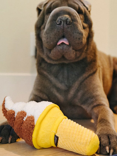 Peluche pour chien Snack Attack - Glace 🍦 - Pet PLAY