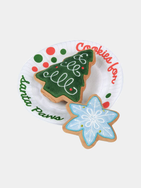 Jouet en peluche pour chien - Merry Woofmas - Cookies de Noel - Pet PLAY