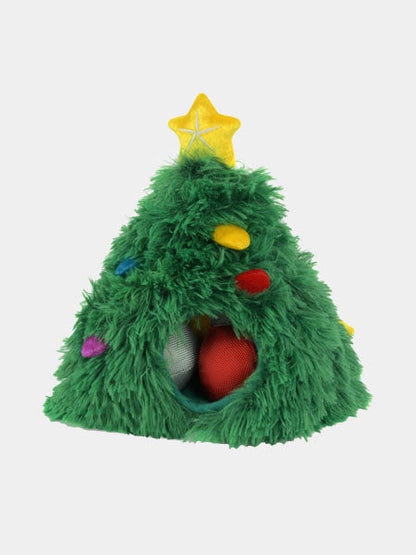 Jouet interactif en peluche pour chien