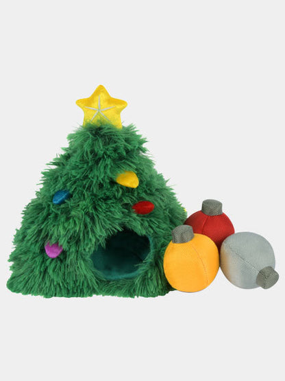 Jouet interactif en peluche pour chien