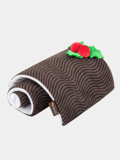 Jouet en peluche pour chien - Holiday Classic - Buche de Noel - Pet PLAY