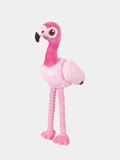 Jouet en peluche pour chien - flamant rose
