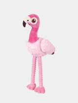 Jouet en peluche pour chien - flamant rose