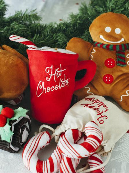 Jouet en peluche pour chien - Holiday Classic - Chocolat chaud - Pet PLAY