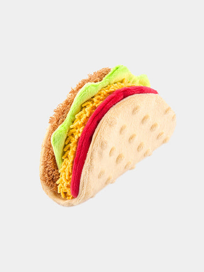 Jouet en peluche pour chien - International Classic - Tacos - Pet PLAY